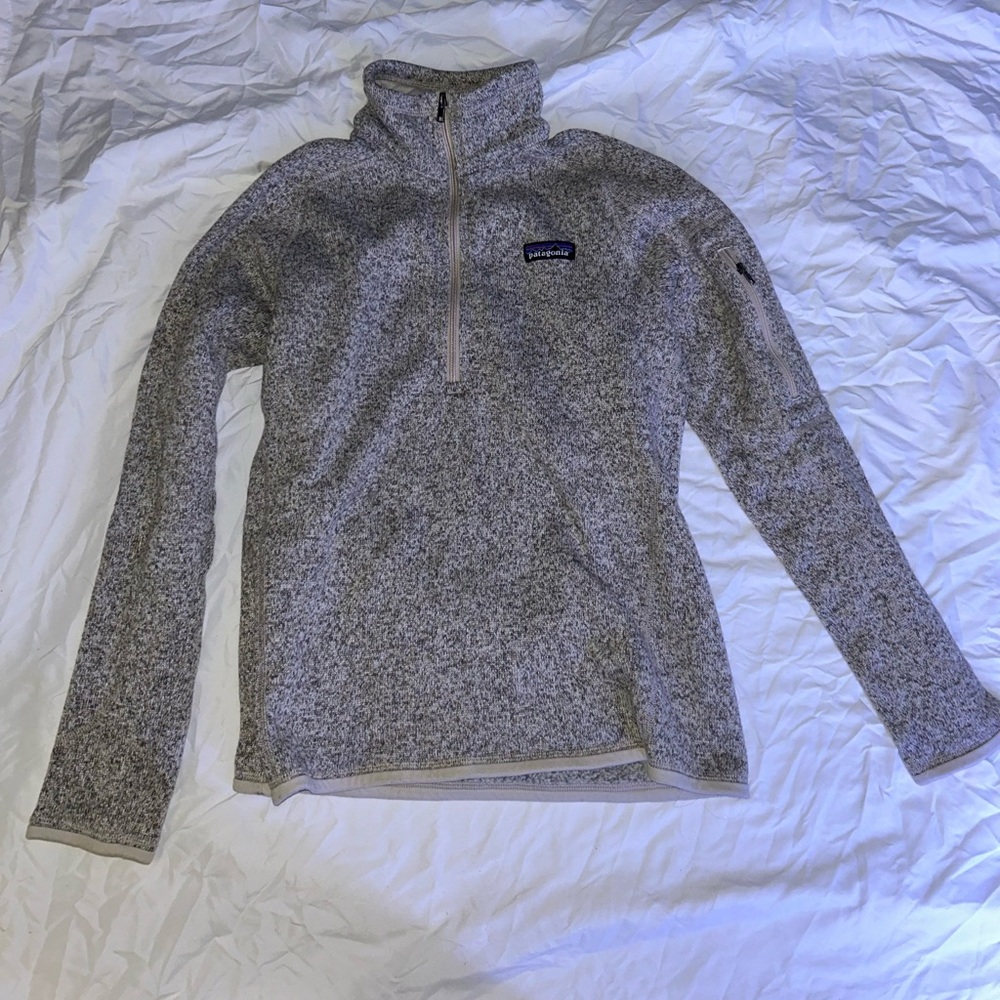 Tan Patagonia half zip
